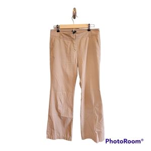 J. CREW Tan Flair Slacks